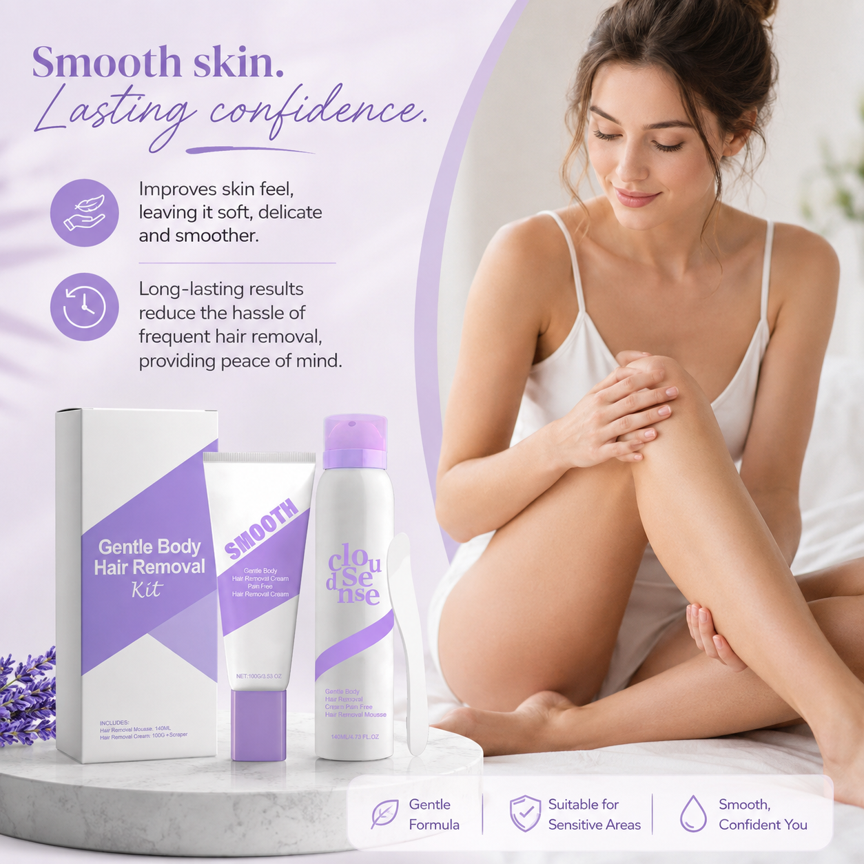 Easy Full-Body Hair Removal Set