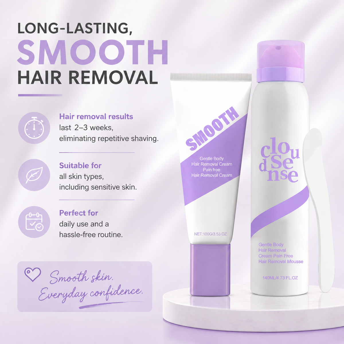 Easy Full-Body Hair Removal Set