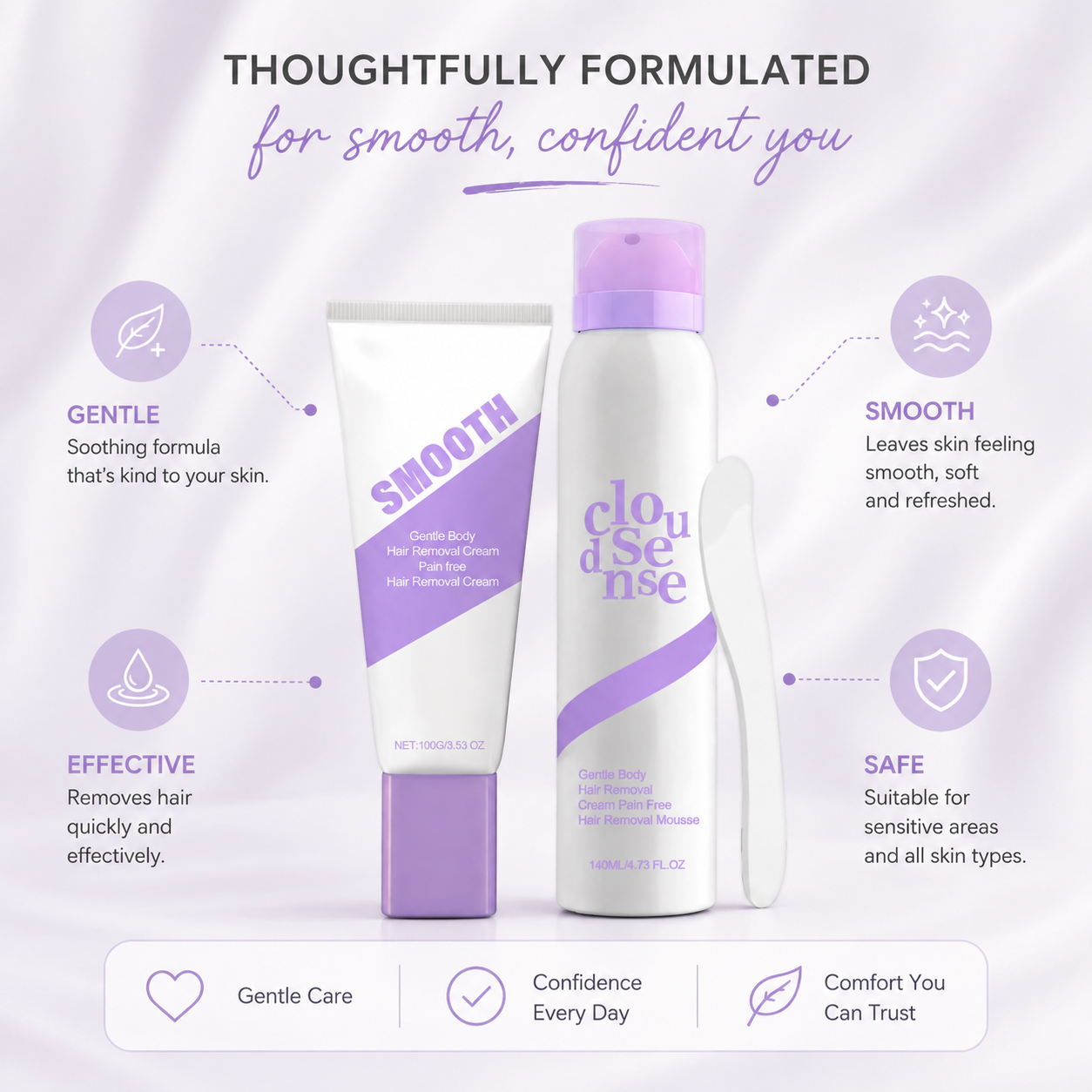 Easy Full-Body Hair Removal Set