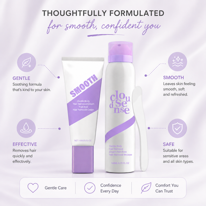 Easy Full-Body Hair Removal Set