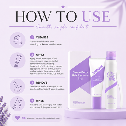 Easy Full-Body Hair Removal Set